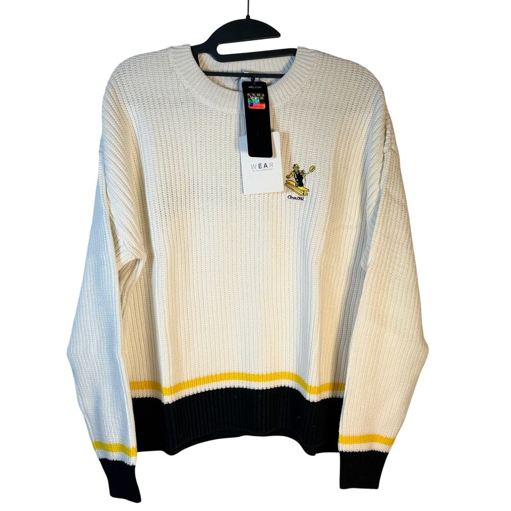 WEAR by Erin Andrews Pittsburgh Steelers Knit Sweater – Women's M/M – NWT